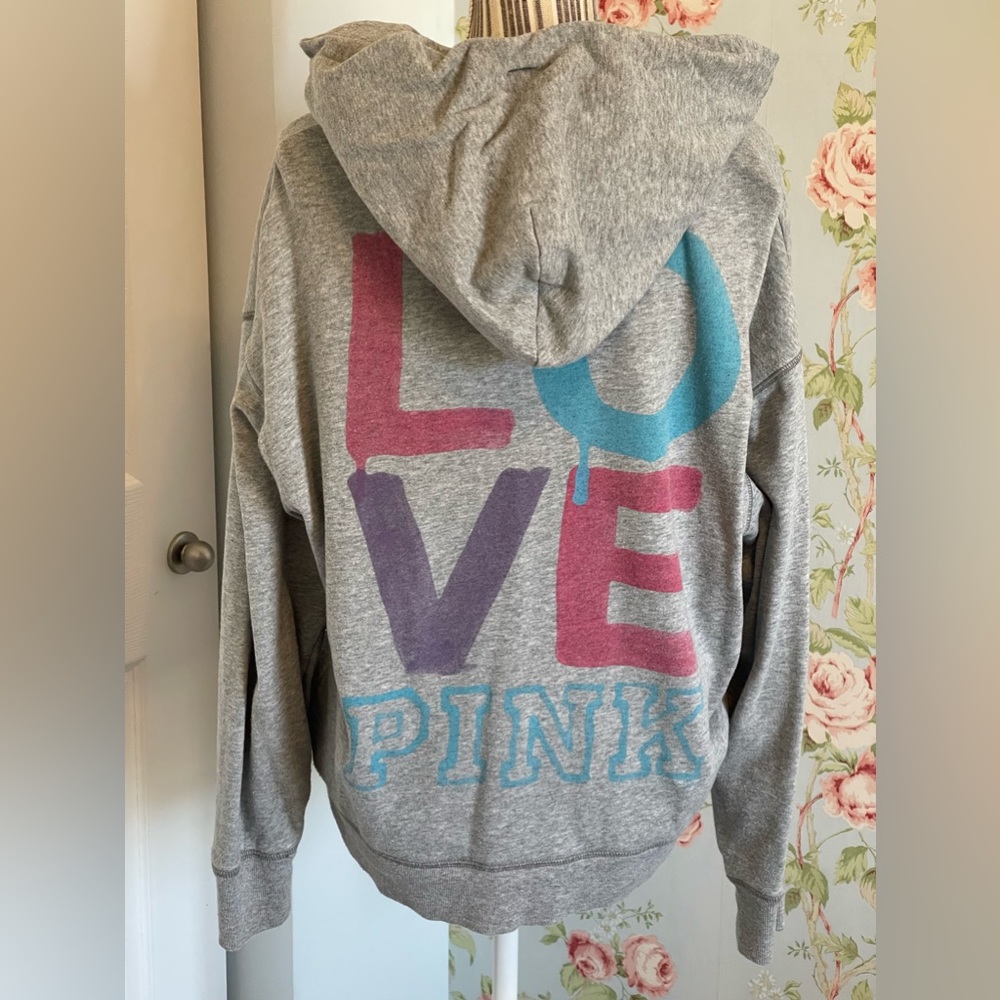 Super cute lightweight oversized zip up hoodie